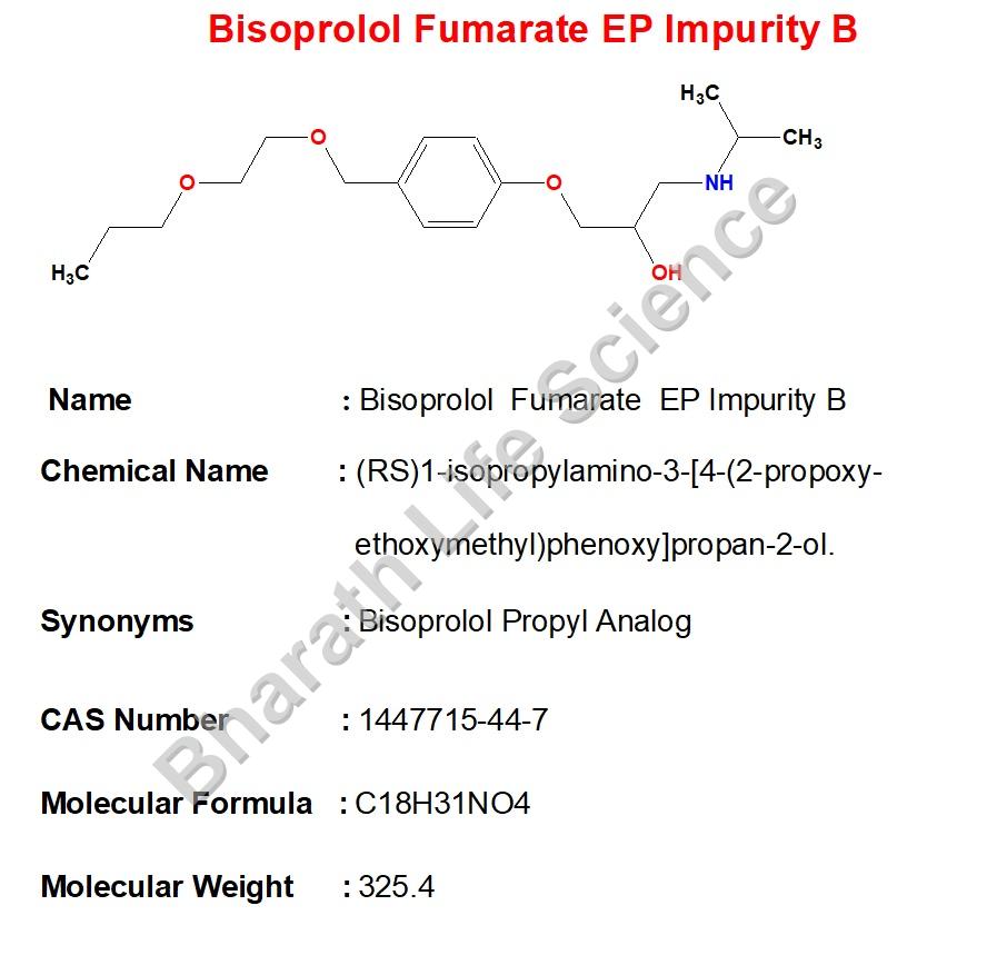Bisoprolol  Fumarate  EP Impurity B